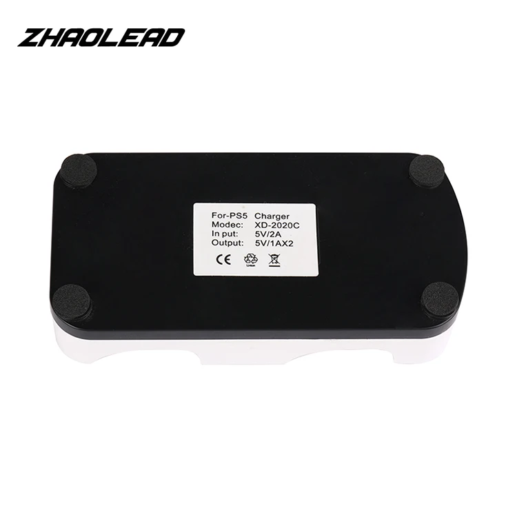 ZHAOLEAD Wholesale 3 In 1 With Usb Data Cable Power Bank Fast Charger Gamepad Charging Sockets Ps5 Battery Controller Sockets