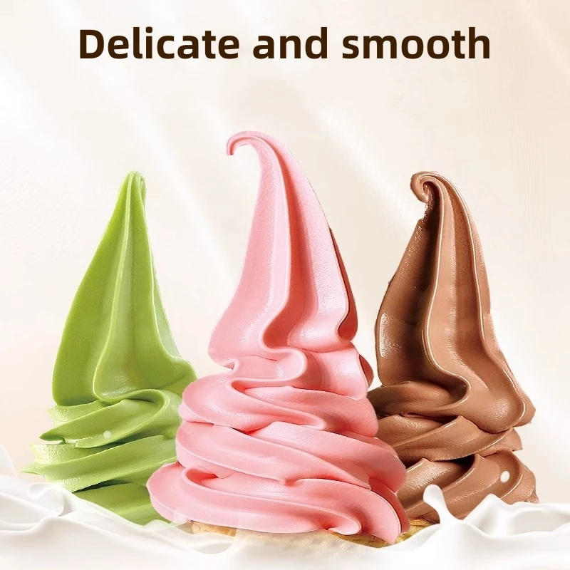 Premium Soft Ice Cream Powder with Flavor Strawberry Milk flavor Sugar in Bags