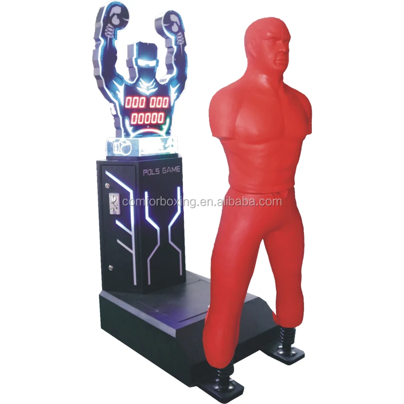 Dynamometry big punch boxing coin operated redemption arcade game machine
