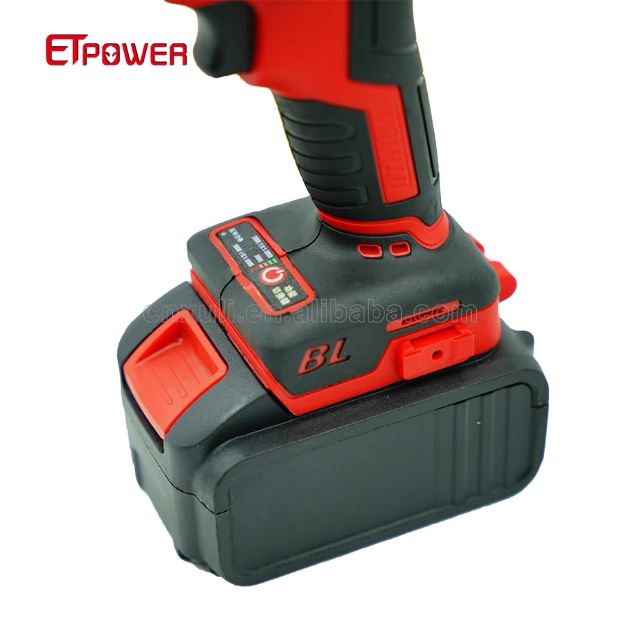10mm 21v Brushless cordless drill driver with 2 batteries