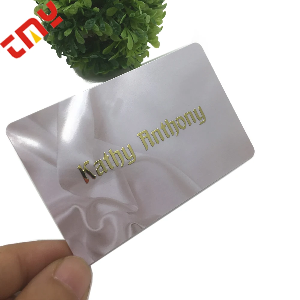 Factory Price Plastic Gift cards For Free PVC Business Card With Printing Your Own Design