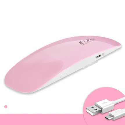 
6W Mini Portable USB Cable Uv LED Lamp Nail Machine For Nail Polish Dry 