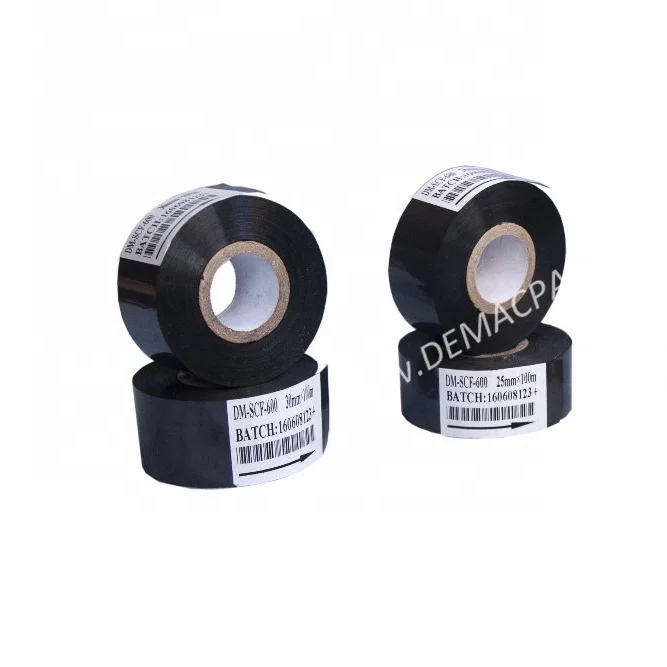 High resolution custom printed ribbon for hot stamping printer