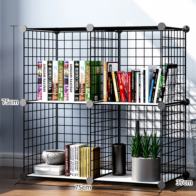 Diy storage cube cabinet plastic assemble wardrobe closet