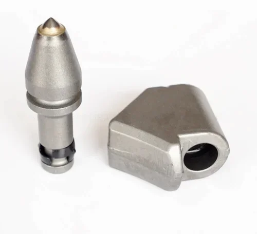 Trencher mining bit and holder for road cutting tooth milling machine Micro trenching bits