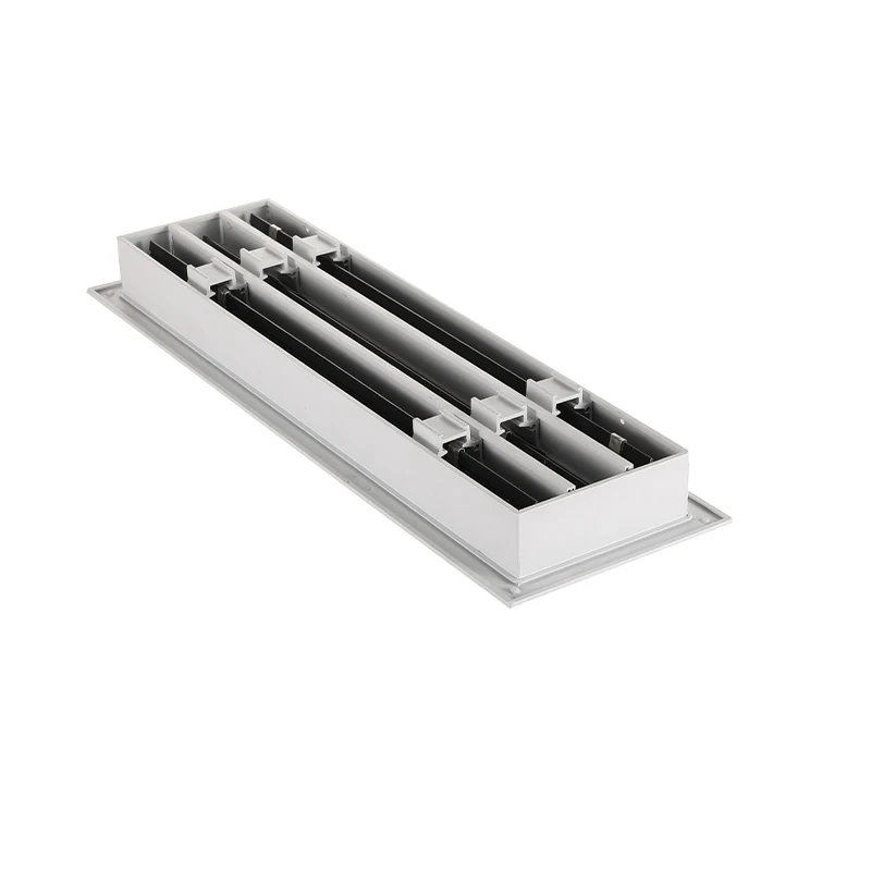 Aluminium Square Ceiling Linear Slot Air Diffuser Grille