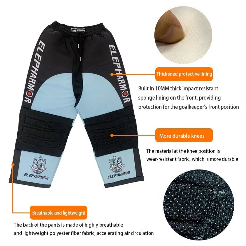 Hockey Goalie Gear Protective Equipment for Use in Floorball / Soft Hockey Goalie Protective Gear