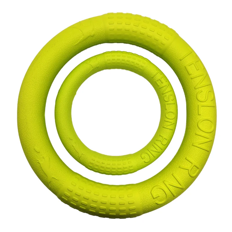 Outdoor Dog Pull Ring Chew Toy Non-Toxic EVA Pet Interactive Flying Disk Puppy Training Toy