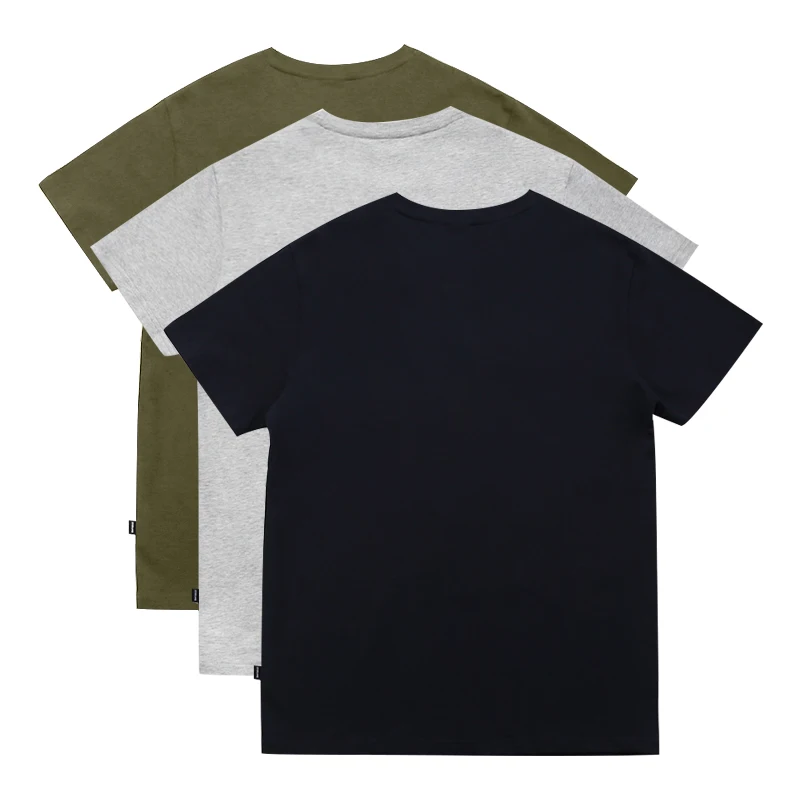 China Manufacturer 100% Plain Soft Cotton T-shirt With Custom Embroidered Logo T Shirt  Men T Shirt