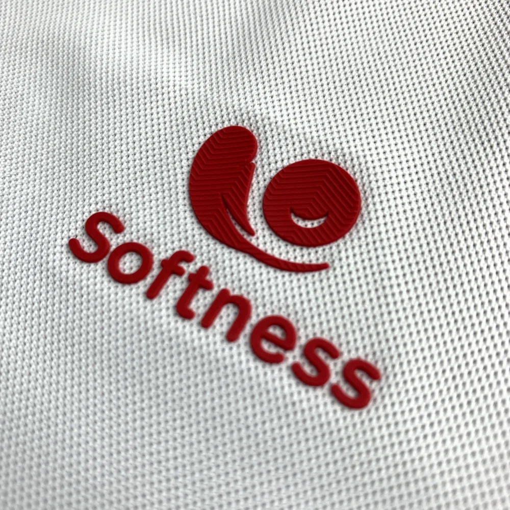 Custom Print 3D Logo Silicone Heat Transfer Printing Label For Garment Clothes DIY Thermal Transfer Hot Iron On Sticker