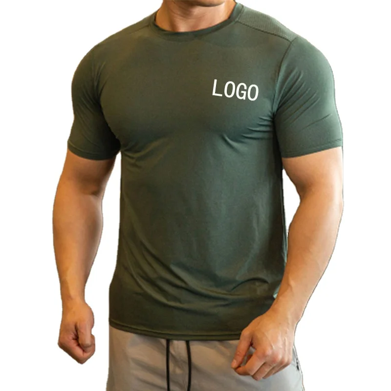 High Quality Mens Gym Wear Sports Embroidery Printer For Tshirt Custom Clothing Manufacturers Wholesale/