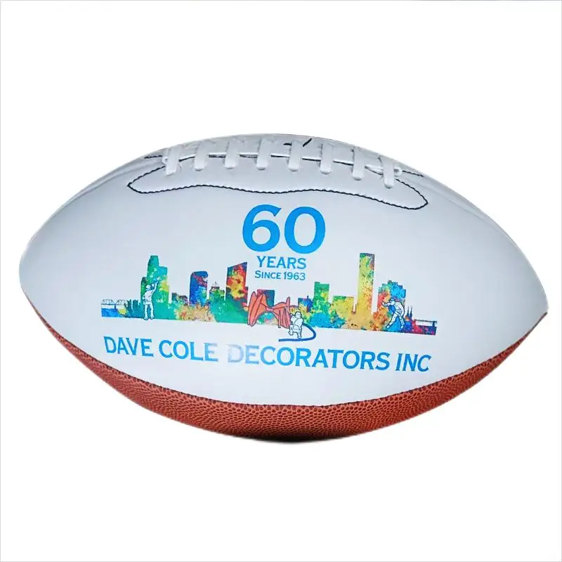 Factory Direct Wholesale American Ruby 9  PU PVC Game Training Gift Football Ruby Outdoor Indoor Sports