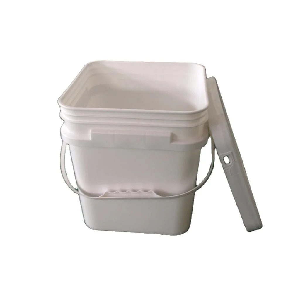 High quality food grade factory price cheap hot sale rectangular plastic bucket