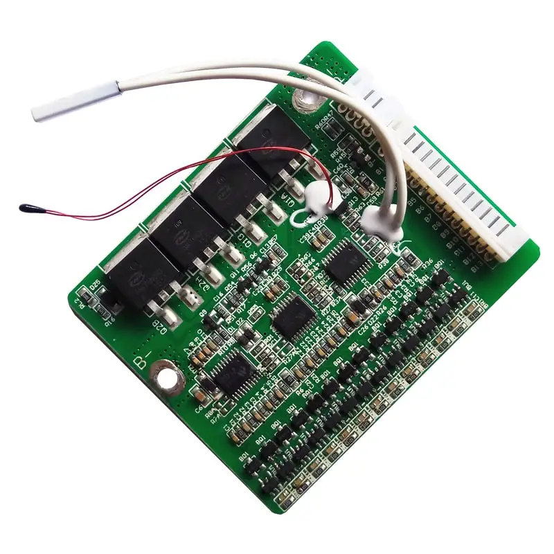 8s 13s 15A PCBA BMS for 48V 48.1V Li ion/Lithium/ Li Polymer 41.6V 42V LiFePO4 Battery Pack with I2c, RS485, RS232