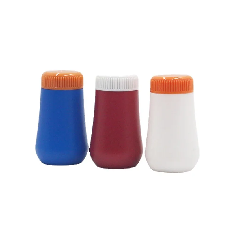 10g 50g plastic HDPE powder bottle waxing powder bottle