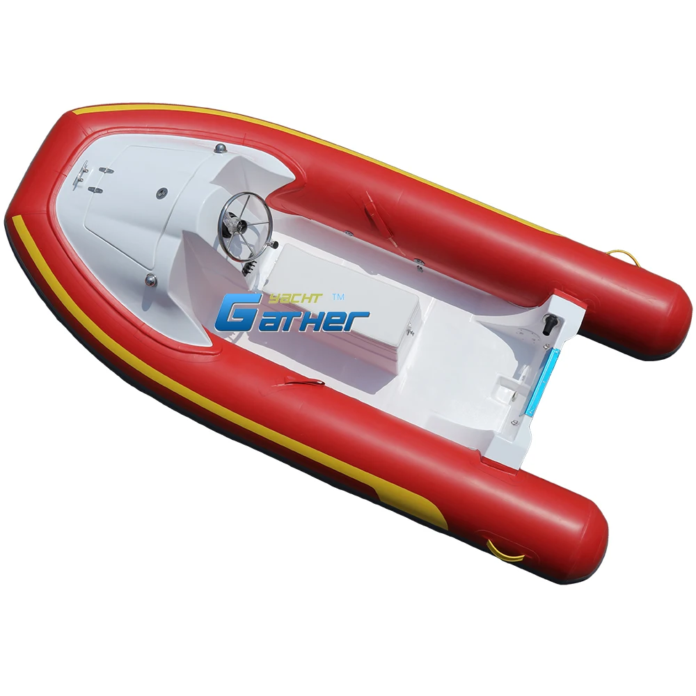 Gather china CE 3.6m small formosan/orca hypalon boat Rib360D Rib inflatable rider Boat 2 Person tour Boat for sale