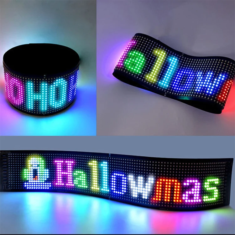 LED Flexible Waterproof Advertising Screen LED Display Digital Signage for Shopping Malls and Media Wall-mounted LED Screen