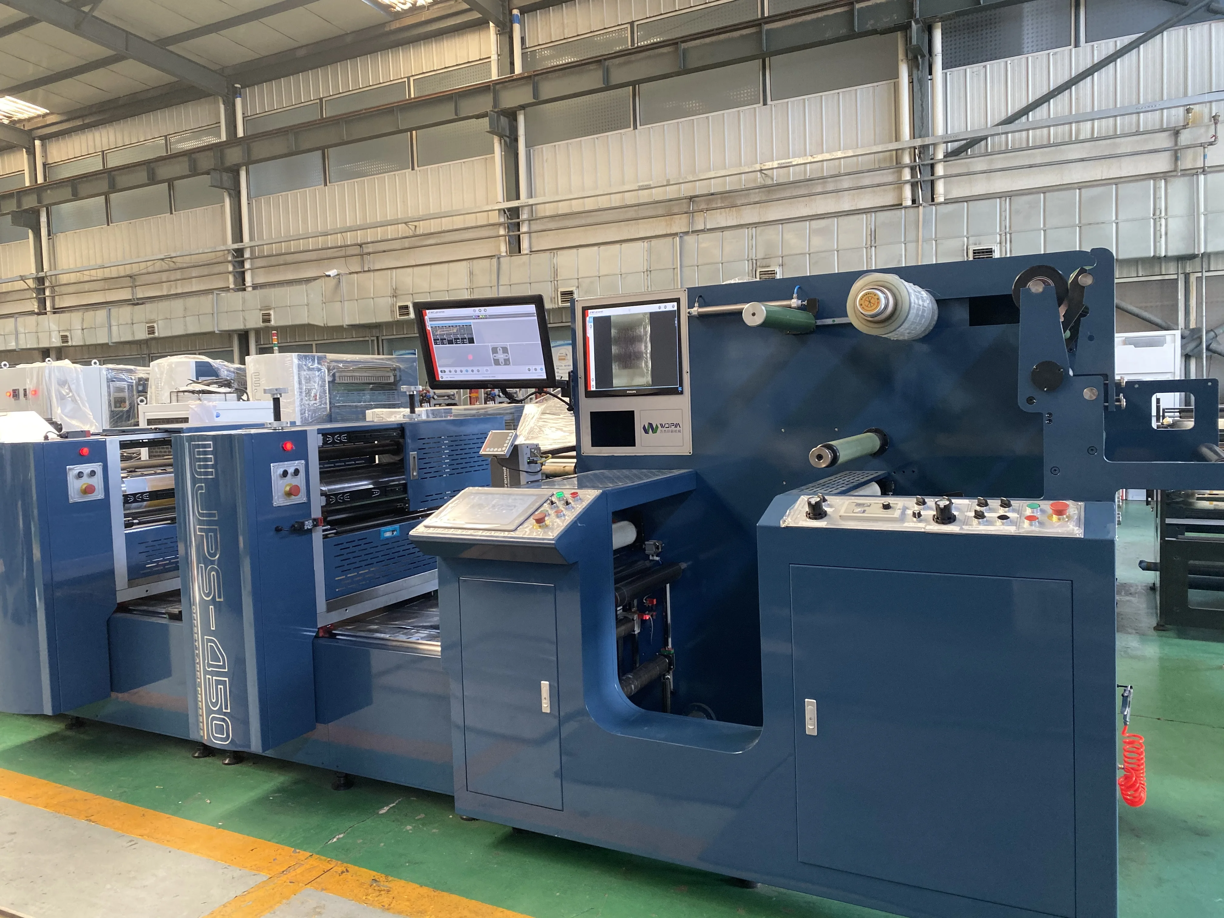 WJPS-450 Intermittent Label Offset Printing Machine