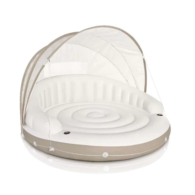 Inflatable Tropical Water Floating Island Pool