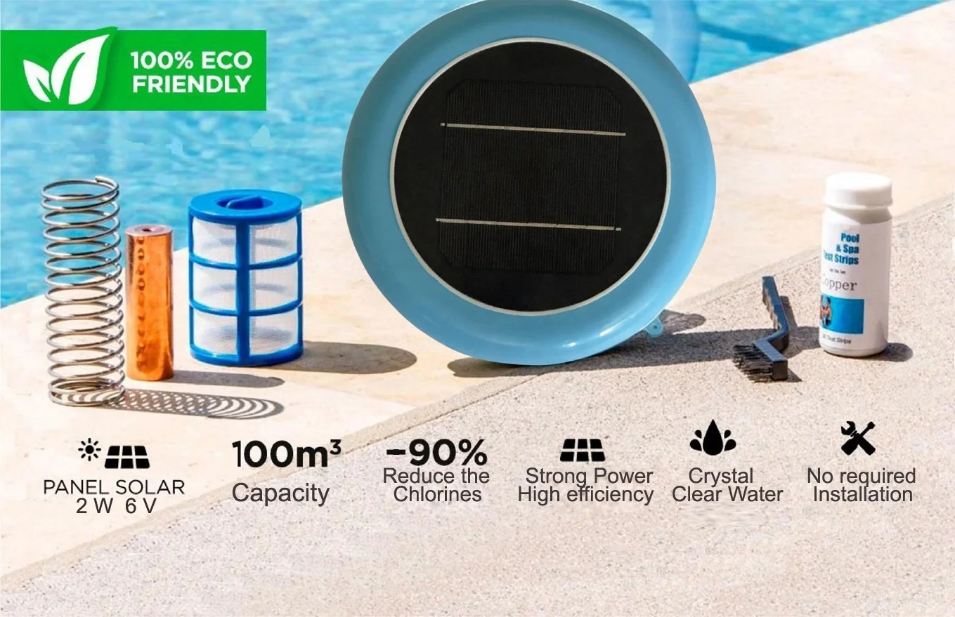 High Quality Copper Ecologic Energy Chemical Free Swimming Pool Ionizer Machine