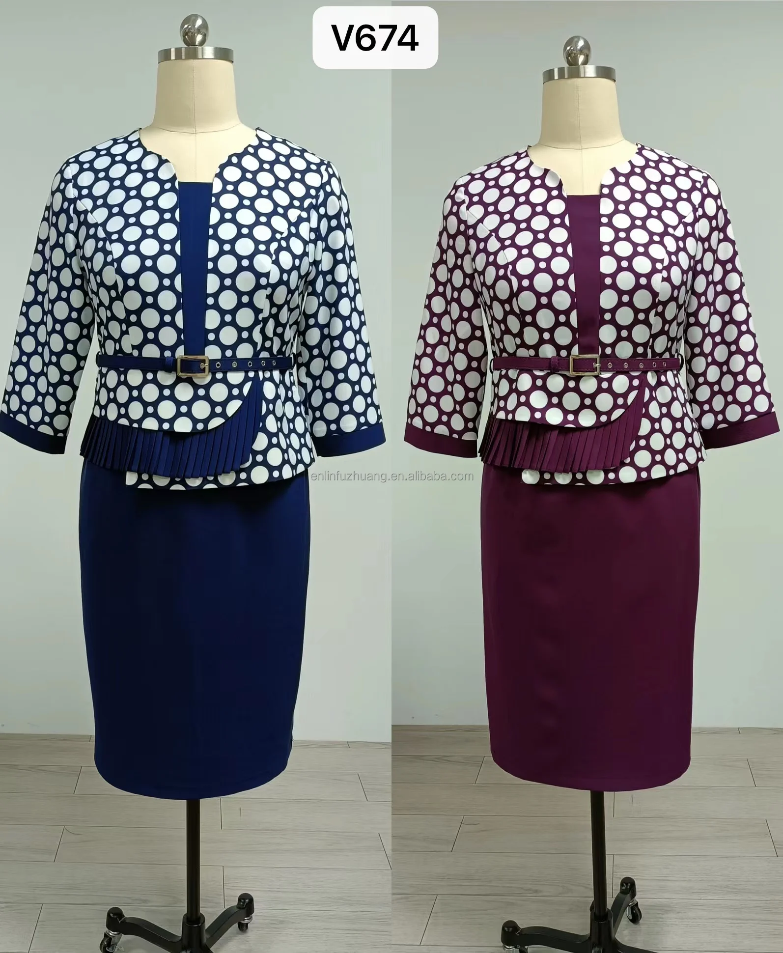 Geelinm brand turkish office dresses floral casual dresses