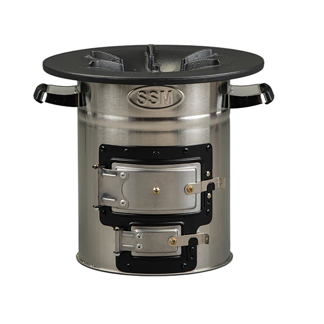 Two Doors Wood Burning Stove