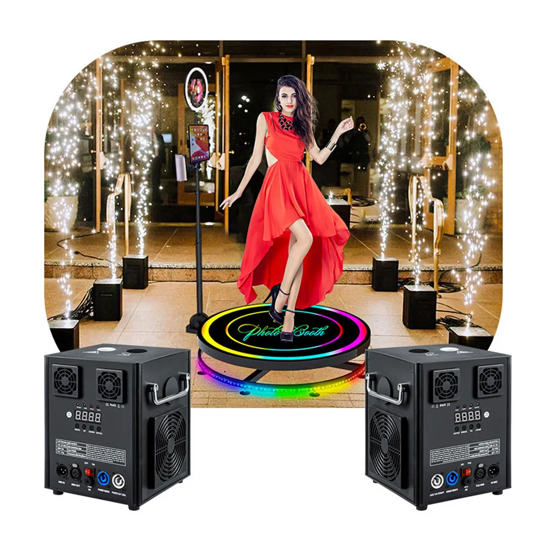 Новинка, мини-аппарат для холодной свечи белого света, 1-5 м, максимальная высота, фейерверк, крутой Спарклер для фотобудки 360, свадебной вечеринки