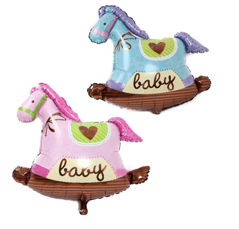 Large and Medium Trojan Horse Aluminum Film Balloon Stereo Swing Mini Trojan Horse Balloon Wholesale