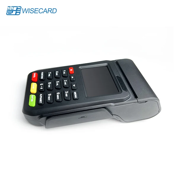 Wisecard T50 Mobile Payment Machine Portable Linux Pos System 4g Nfc Smart Handheld Pos Cheap Offline Mini Pos Terminal