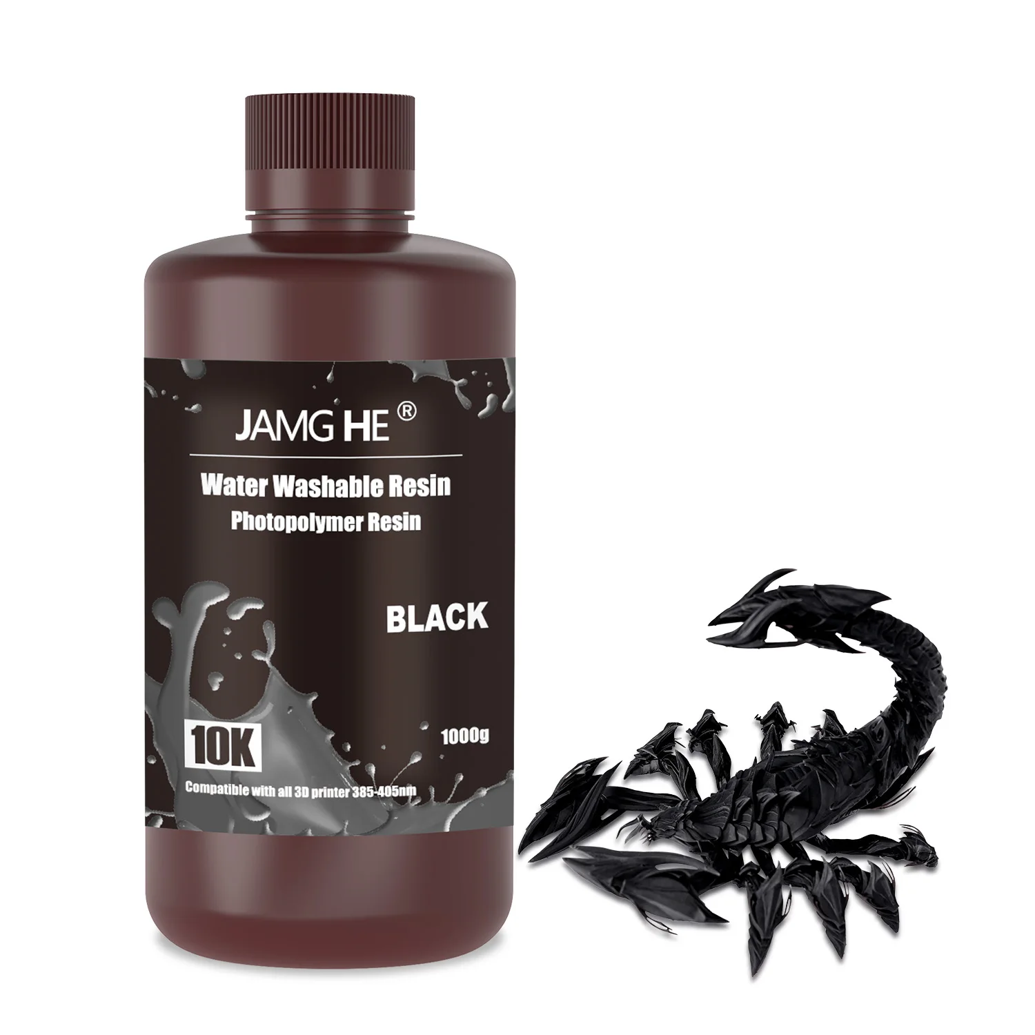 3d printer UV water washable resin easy cleaning Super Low Odor Standard Resin for DLP/LCD/SLA