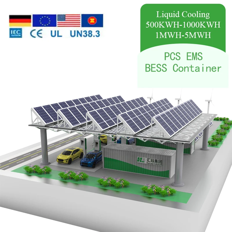 1Mwh 2mw Microgrid solar panel energy storage system 1mwh solar generator energy storage container