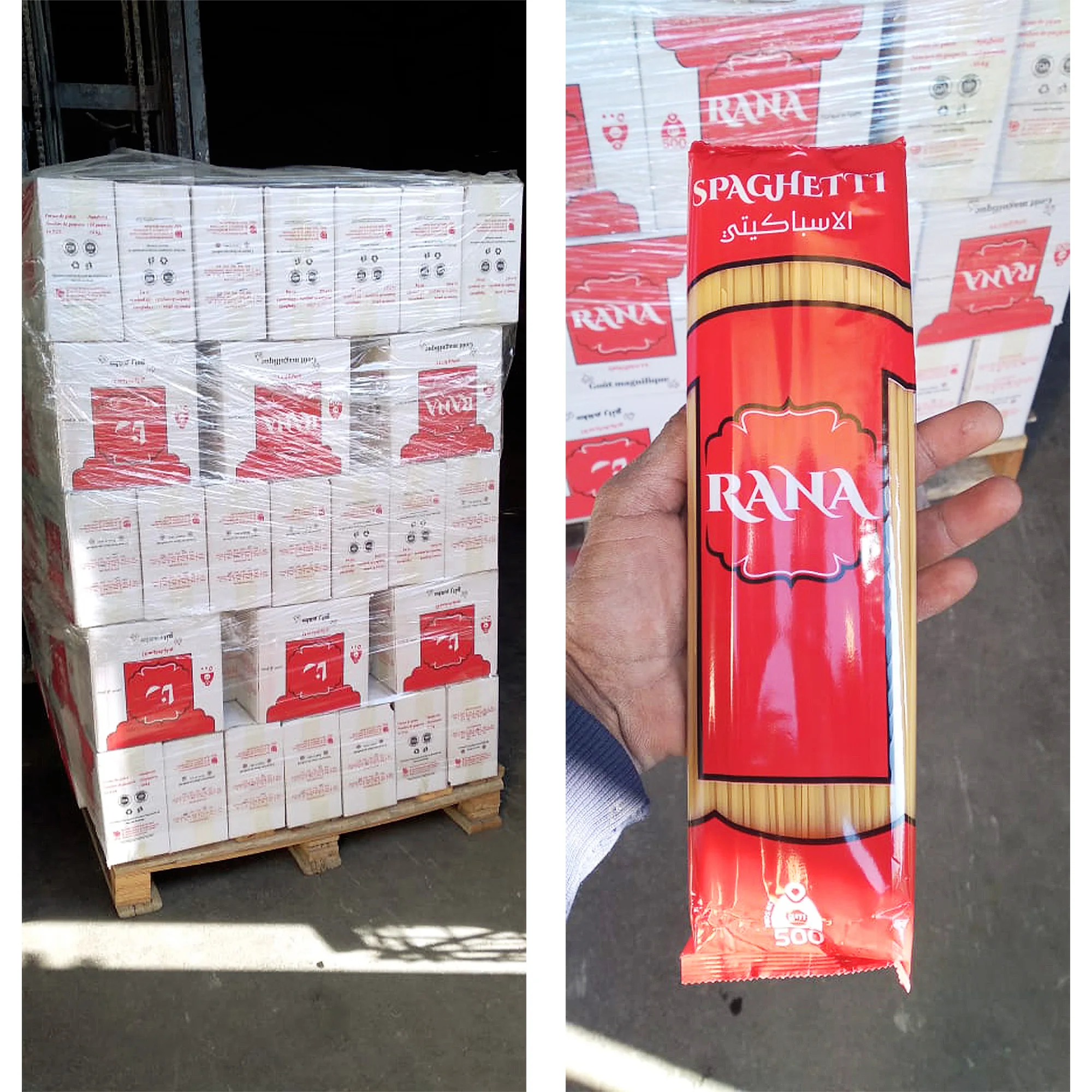 Rana Spaghetti 500g Economic Packaging Options Box Carton or Plastic Bag Premium Healthy Pasta Famous Across Africa