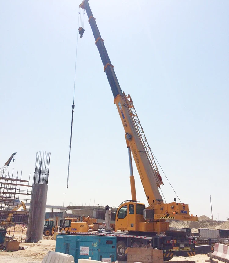 XCMG hydraulic 50 ton boom arm crane truck crane QY55KA_Y