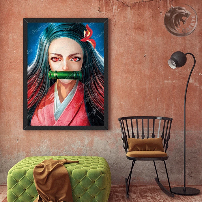 Wholesale Custom 3d lenticular anime poster dragon ball marvel japan cartoon One Piece naruto demon slayer anime 3d wall poster