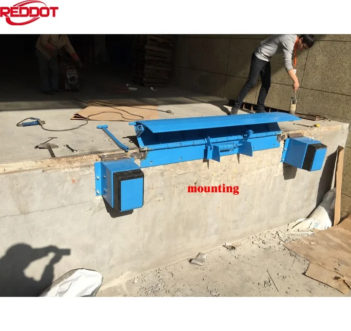Reddot durable capacity 25000 Ib 35000 Ib 45000Ib mechanical operation edge of dock leveler