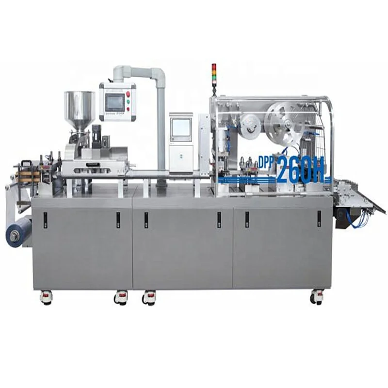 DPP-260H Pharmaceutical Aluminum-plastic Tablets and Capsules Blister Packaging Machine