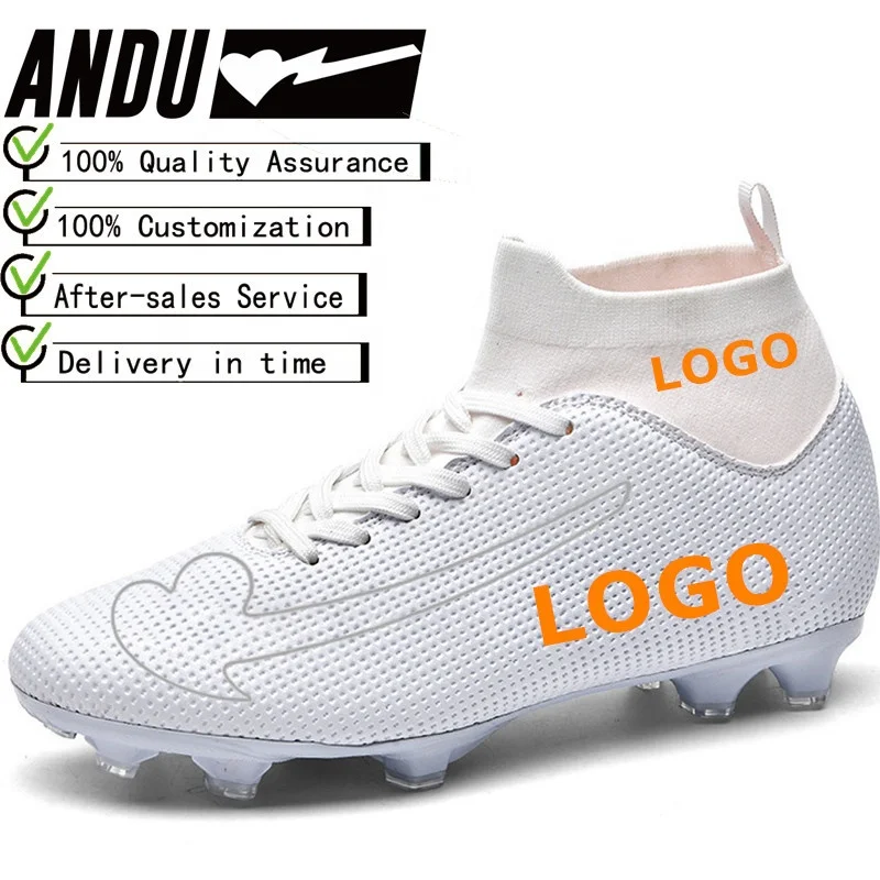 Size 35-46 High Quality 2023 Football Shoes for Men Drop Shipping FG Cleats Black Soccer Shoes Custom Chaussures de football