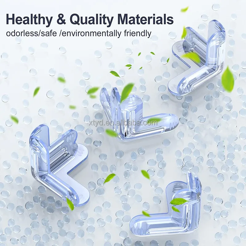 Transparent Baby Safety Products Adhesive Corner Cover Pvc Table Corner Guard Anti-collision Protector