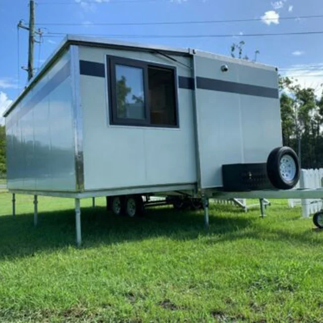 Mini mobile recreation vehicle camper home trailer camping caravan
