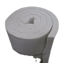 128kg/m3 Fireproof Silicate Ceramic Fiber Blanket Heat Insulation Material Resistant to Fire