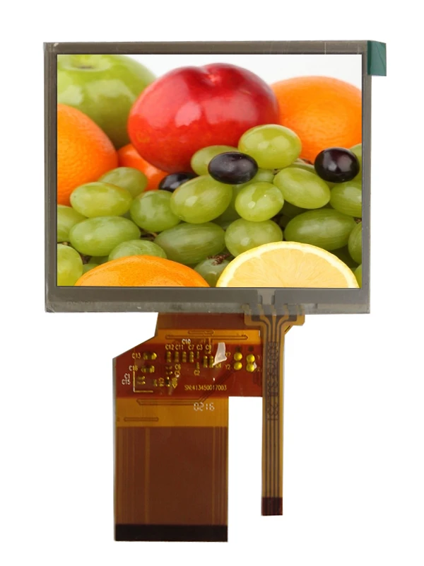 Полный вид высокой контрастности 3 5 дюймов TFT 320x240 RGB 54pin ЖК-экран