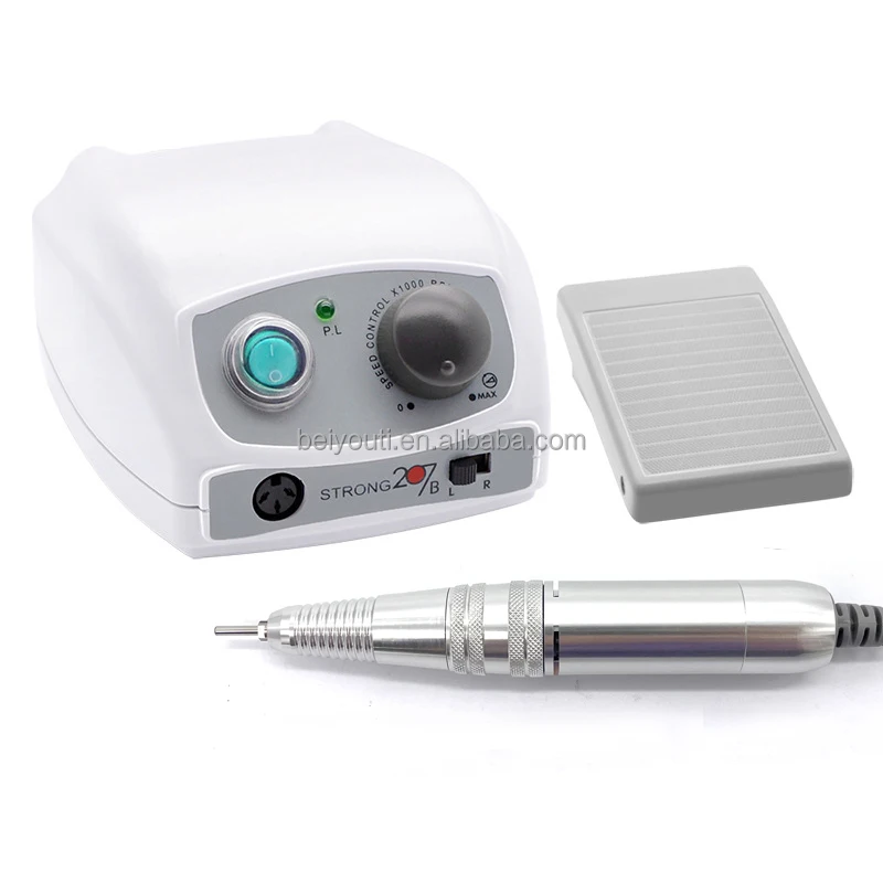 strong nail drill machine 207 Wholesale Manicure Pedicure Nail Polisher 35000 rpm Professional Salon Equipment