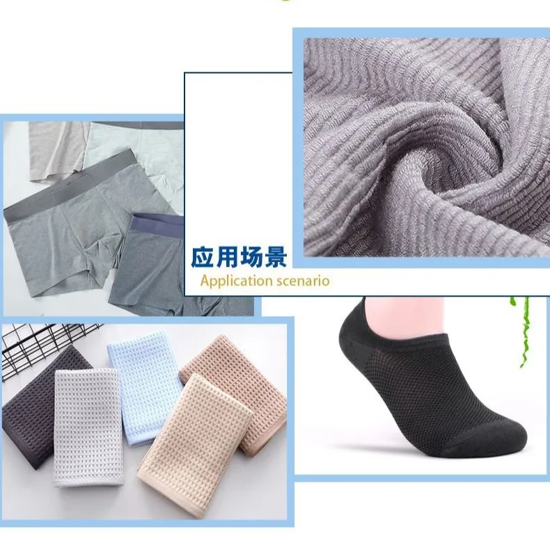 Grey High-quality Bamboo Fiber Yarn for Knitting for Weaving Hot Sale 20s 21s 30s 32s 40s