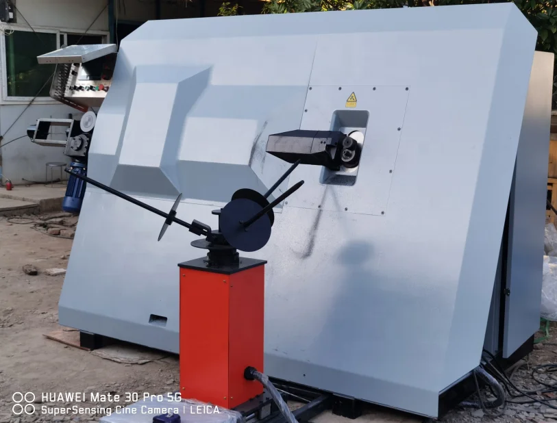 Automatic CNC construction  Stirrup Steel Bar bending machine Rebar stirrup bender up to 13 mm rebar