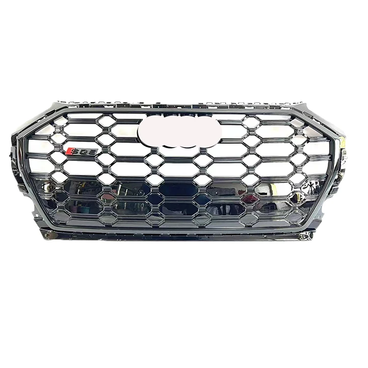 New style ABS Q5 SQ5 grille radiator honeycomb grills front bumper RSQ5  Grill for Audi 2021 2022