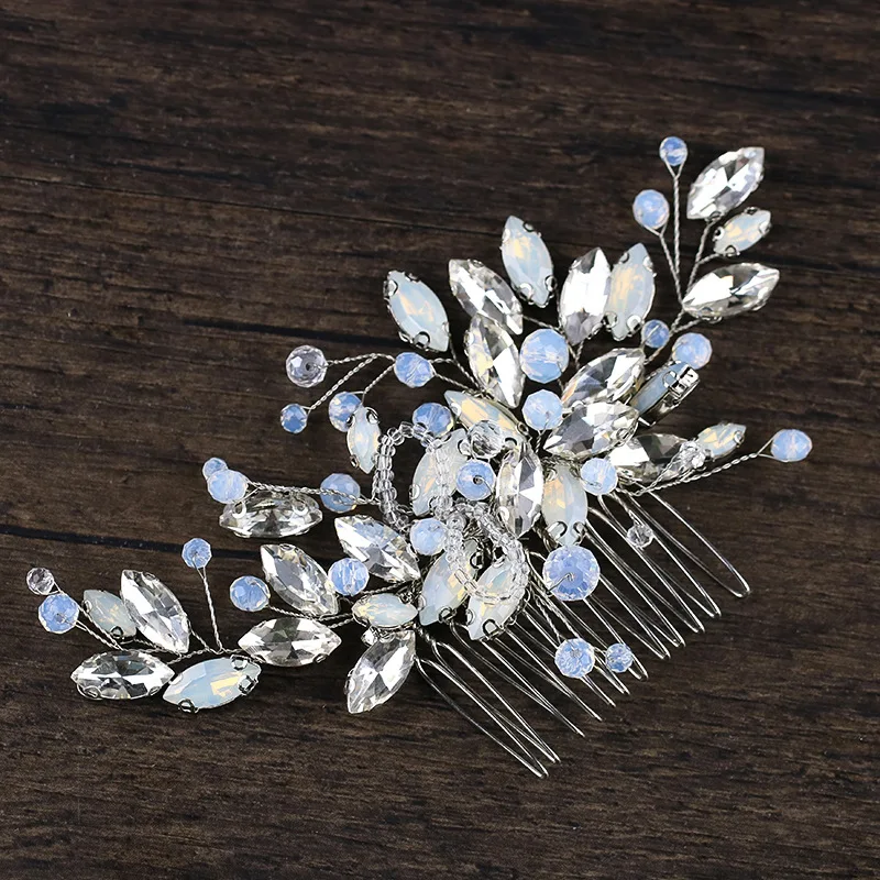New design  bridal hair comb crystal hair combs