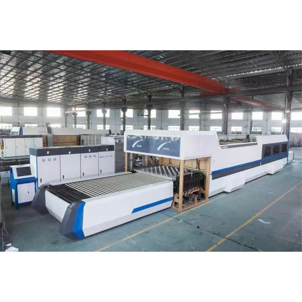 Flat And Bend Type Glass Tempering Laminating Furnace Energy Saving Automatic Glass Tempered Making Machine