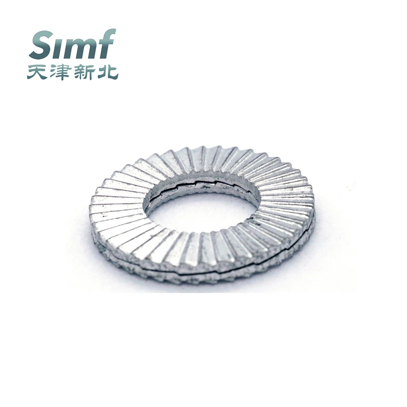 High Strength Steel Wedge Lock Washer Stainless Steel 304 Double-Sided Lock Washer