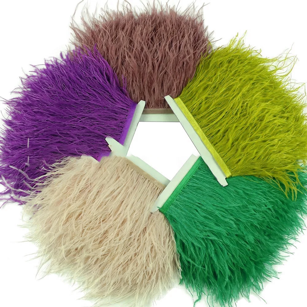 Страусиное перо 1 метр