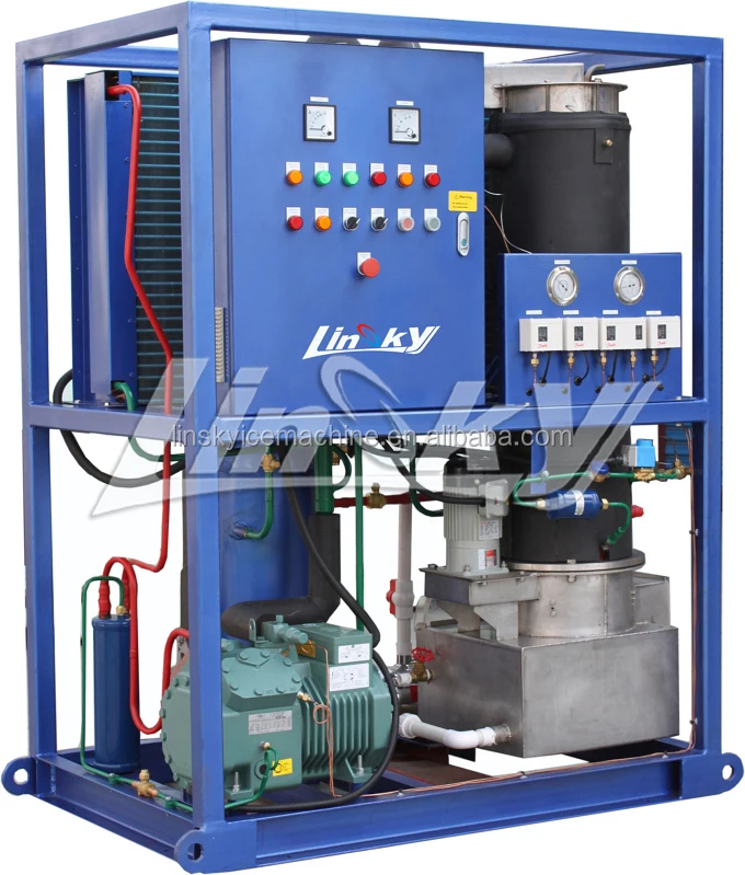 Electric ice maker spare part of ice tube 1 ton industrial tube ice machine